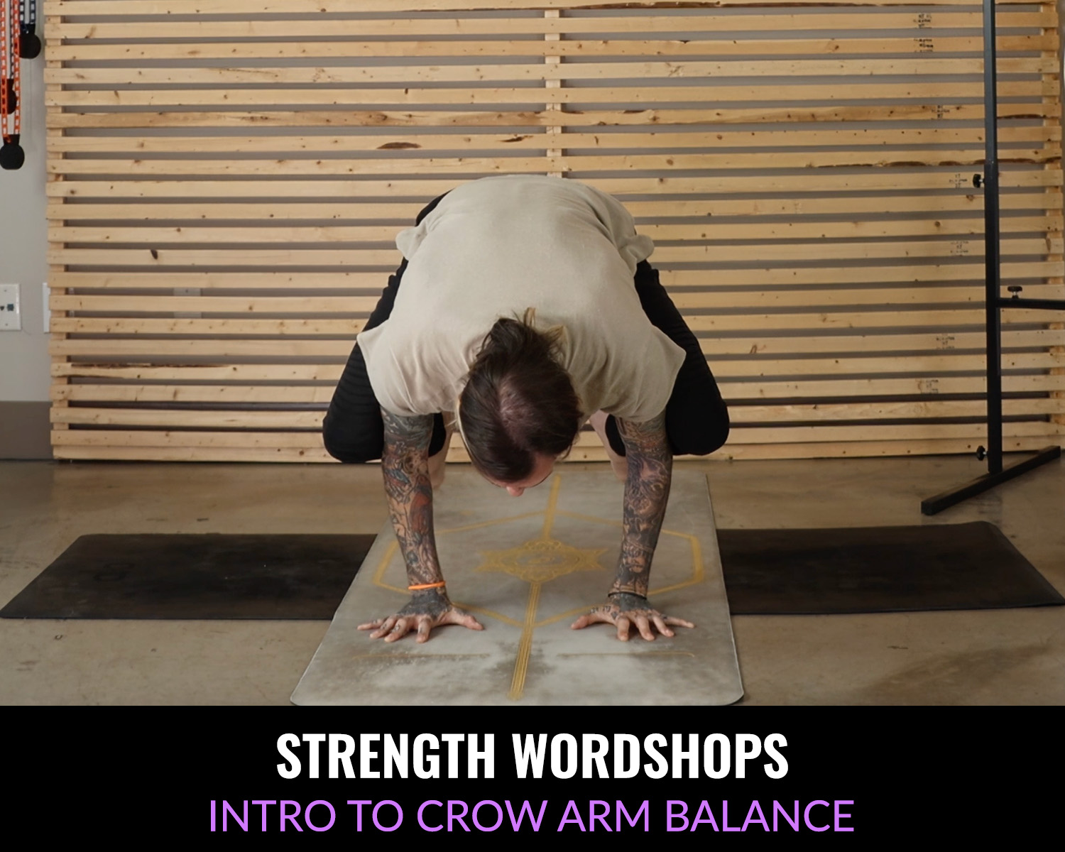 Intro to Crow Arm Balance