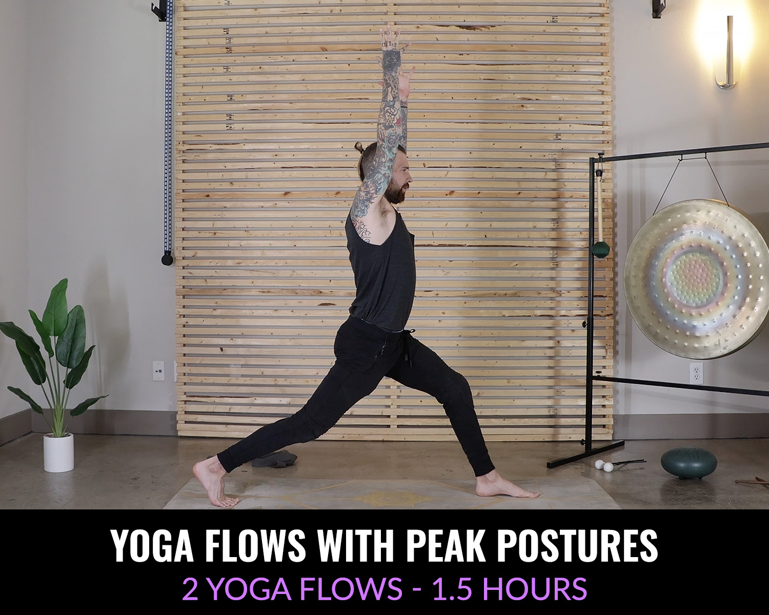 Yoga flows with Peak Postures Bundle